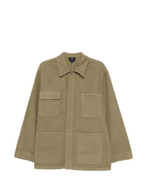 A.P.C. pocket jacket Green COGZVH32002