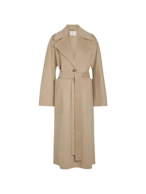 JOSEPH Spencer belted coat Neutrals JF009592