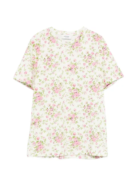 Ottod'Ame floral T-shirt White BTXDM8181