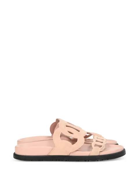 Hermès Pre-Owned Chaine d'Ancre sandals Pink NAPPUHKSH491651W