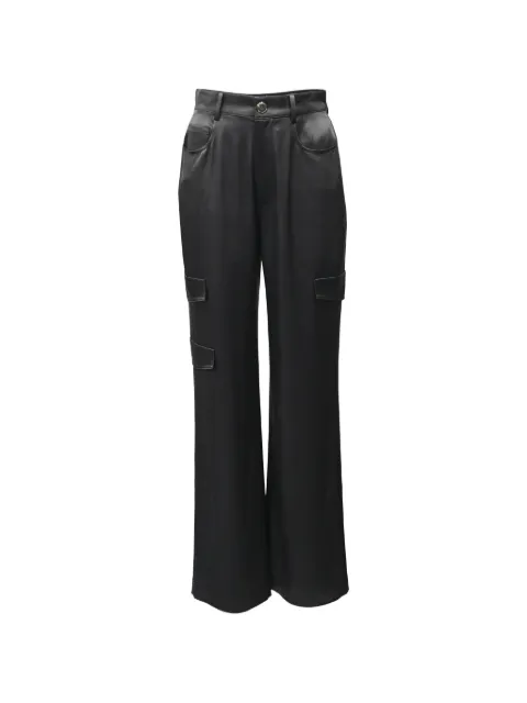 Nanushka straight cargo trousers Black NAPPUHKCL556234W