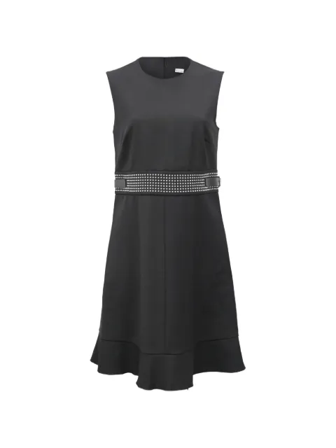 Red Valentino Vintage studded-belt sleeveless mini dress Black TONPUHKCL463552W