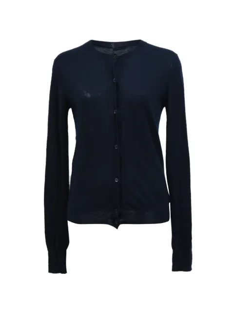 JOSEPH button-front cardigan Blue NAPPUHKCL458870W