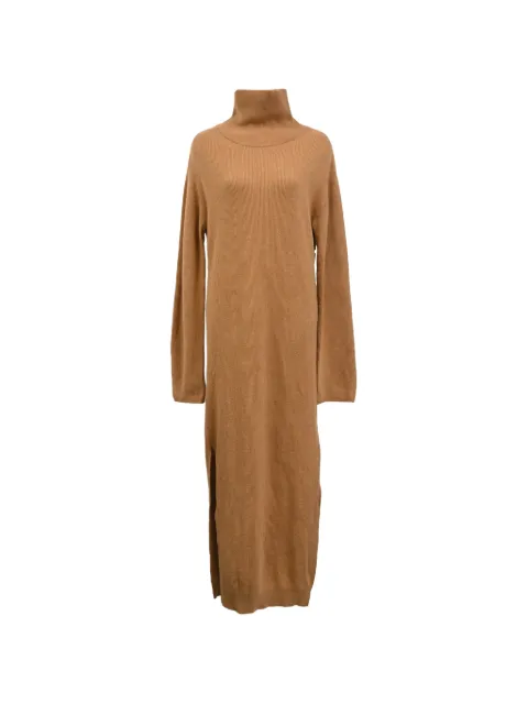 Nanushka turtleneck midi dress Brown NAPPUHKCL454359W