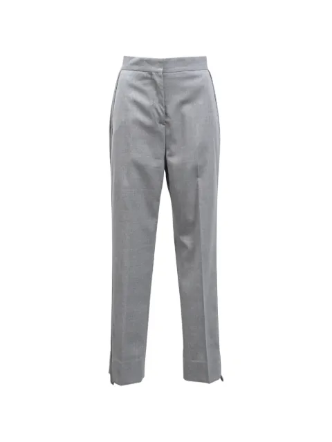Burberry Pre-Owned grey straight-leg trousers Grey NAPPUHKCL475879W