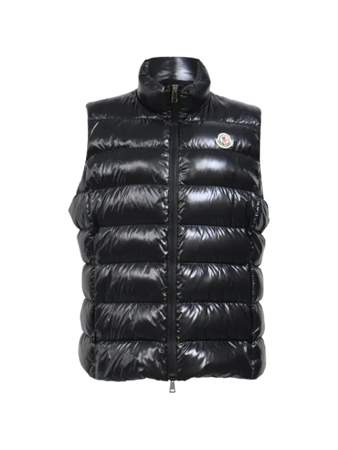Moncler Vintage Ghany zip-up quilted gilet Black NAPPUHKCL456928W