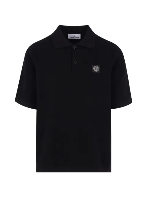 Stone Island short sleeve polo shirt Black L1S155100030S00B5