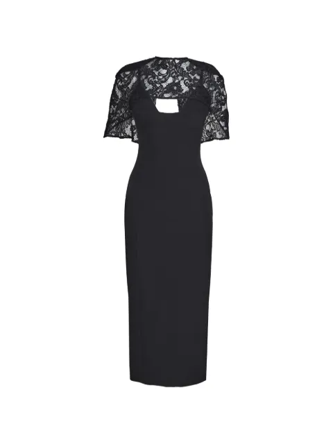 AXEL 113 Tess lace midi dress Black TESSLACEDRESS