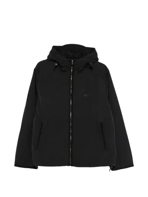 CIARAN zip-up hooded jacket Black C04OW01
