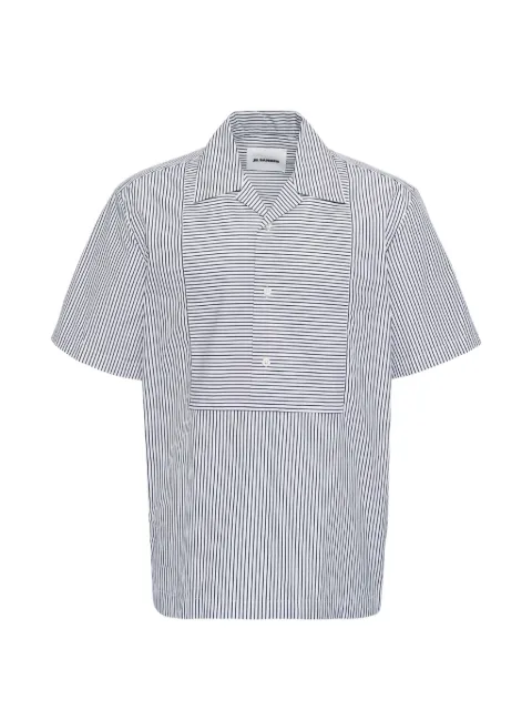 Jil Sander striped short-sleeve shirt White J22DL0341J45327154