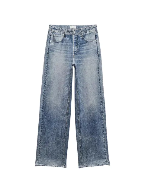 rag & bone Miramar Terry wide-leg jeans Blue RC1325F7MTE00SCRLT