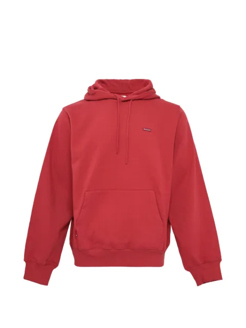 This Is Never That logo-patch drawstring hoodie Red TN253TSWHO0700GAMET