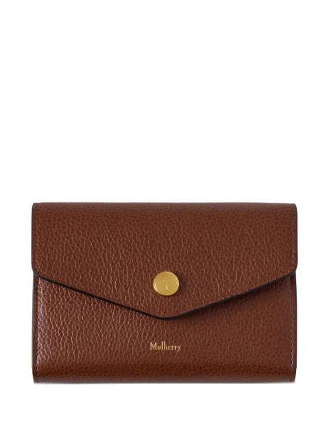 Mulberry press-stud wallet Brown BS26RL9008552G110