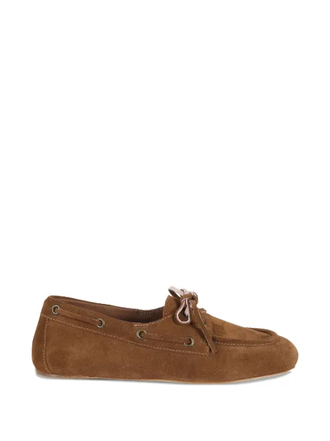 3juin lace-up boat shoes Brown 325SH00351312X29098