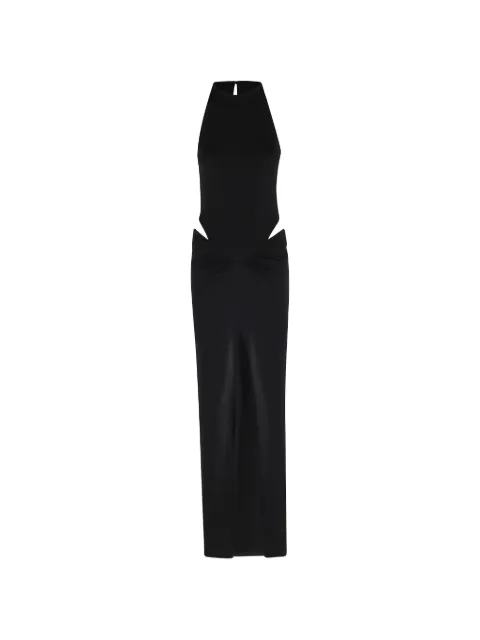 Erika Cavallini cut-out dress Black P6SA13098