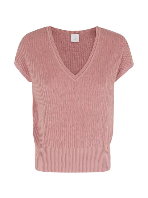 Eleventy sleeveless V-neck top Pink M81MAGM33MAG0M023098