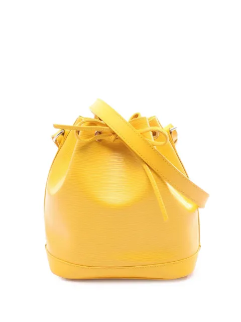 Louis Vuitton Pre-Owned 2013 Epi Noe BB bucket bag Yellow VTQ9KYG41CFBG9MN