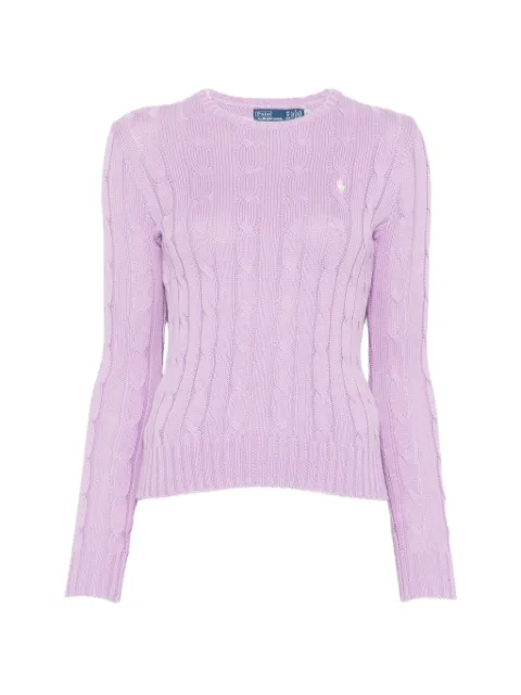Polo Ralph Lauren cable cotton sweater Purple 211971869505