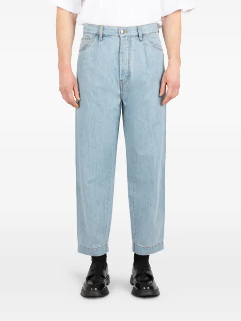 Société Anonyme Jap Boy Bleach cuffed jeans Blue JAPBSA15U98SCN100
