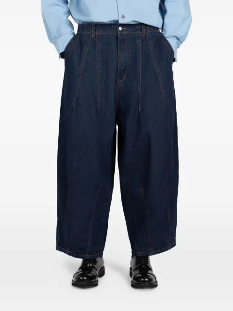 Société Anonyme contrast-stitch jeans Blue SHIRSA15U98SCN100