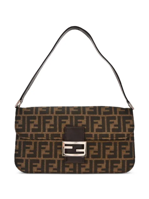 Fendi Pre-Owned 1990-2000 Baguette handbag Brown 145539