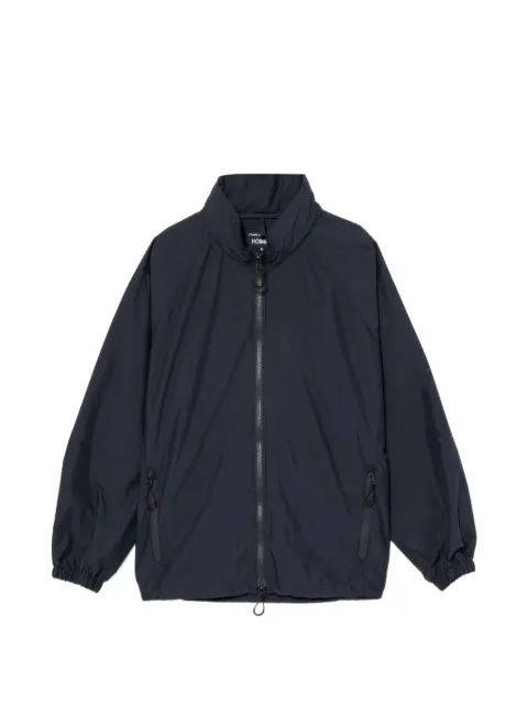 Comme des Garçons Homme packable-hood zip-up jacket Blue HQJ016