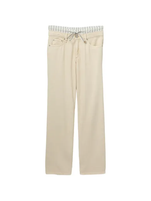 rag & bone striped-waist trousers Neutrals RJ0326S1FST