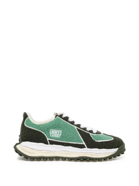 Maison MIHARA YASUHIRO appliqué trainers Green MHRSN2GREQNMQGRX440