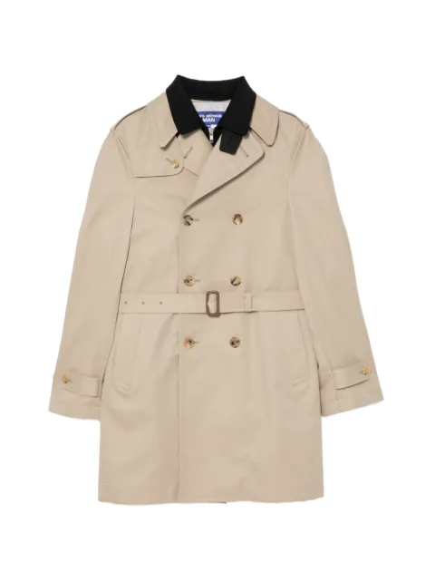 Junya Watanabe MAN double-breasted trench coat Neutrals WQC001