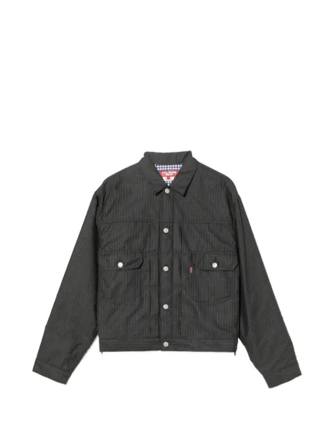 Junya Watanabe MAN x Levi's pinstripe shirt jacket Grey WQJ210MQGYD00L