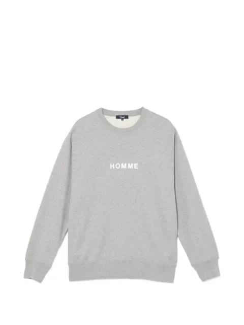 Comme des Garçons Homme logo-print sweatshirt Grey HQT104