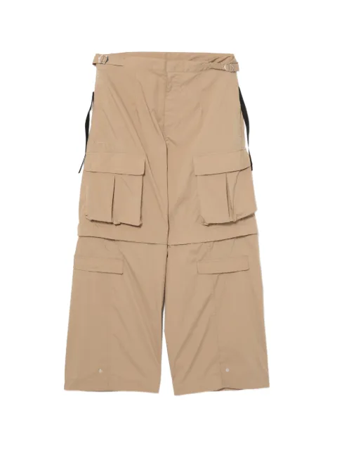 Toga weather-cloth trousers Neutrals TOGPT1FF325MQBGX046