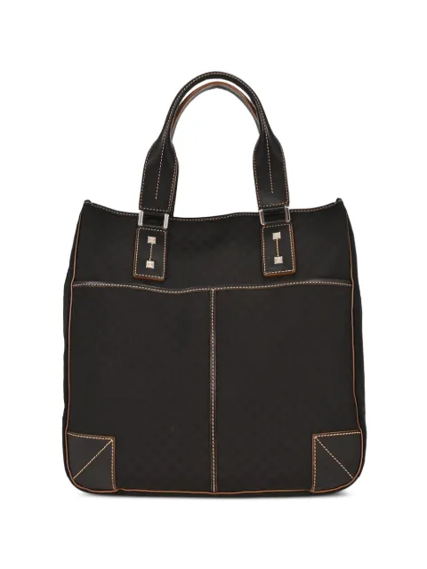 Celine Pre-Owned 1990-2000 Macadam tote bag Black 145719