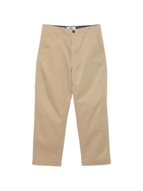 Junya Watanabe MAN x Brook Brothers straight-leg trousers Neutrals JZXPTWQP907MQBGX00M
