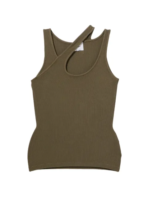 Halfboy cutout tank top Green HS261WT010JS015