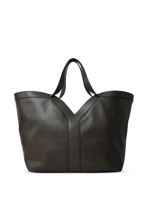 Saint Laurent Y leather tote bag Green 817602AAEZ3