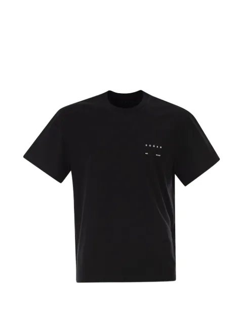 Hogan round-neck logo T-shirt Black KQMB3522360ZFV