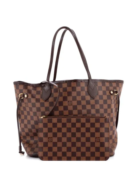 Louis Vuitton Pre-Owned Neverfull NM Damier MM tote bag Brown 5IDL1AXOWUT5ZN7D