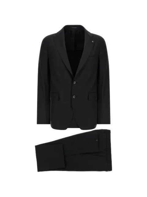 Tagliatore virgin-wool tailored suit Black 2SVS22B01070001N5712