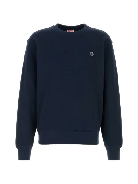 Kenzo crew-neck cotton sweatshirt Blue FG55SW2034MJ