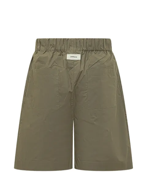 A Paper Kid logo-patch shorts Green S6PKMABE005