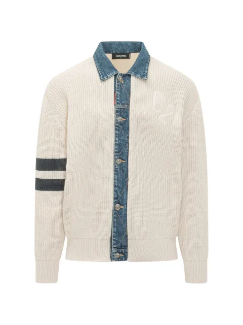 DSQUARED2 panel cardigan Neutrals S74HA1591D13185