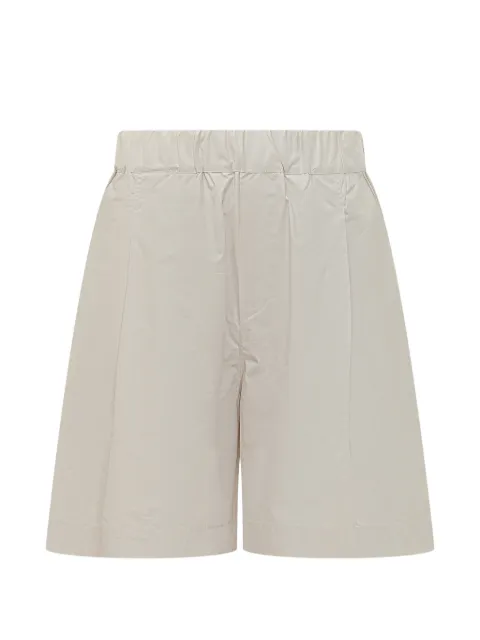 A Paper Kid logo-patch shorts Neutrals S6PKMABE005