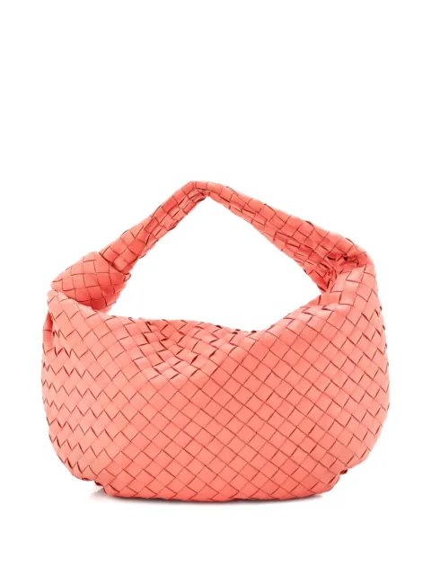 Bottega Veneta Pre-Owned BV Jodie Intrecciato Nappa Medium hobo bag Pink VWROL2VAFMQV7GYU