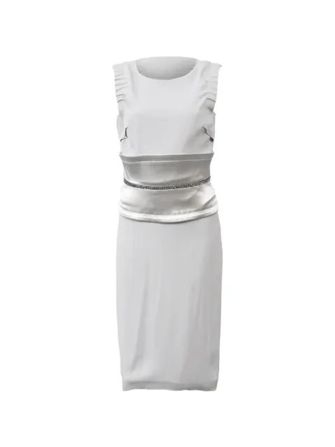 Dolce & Gabbana Pre-Owned animal-print knee-length dress Neutrals NAPPUHKCL503253W