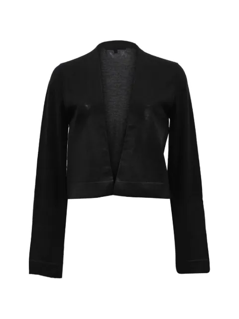 Gucci Pre-Owned coated long-sleeve cropped jacket Black TONPUHKCL466079W
