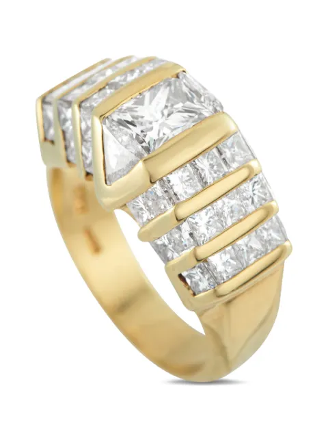 LB Exclusive diamond yellow gold ring Gold MF46122325