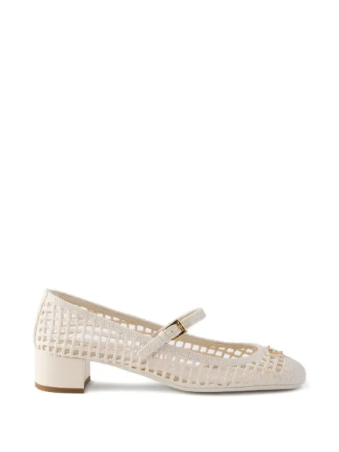 Prada crochet pumps Neutrals 1I429OF0352F46