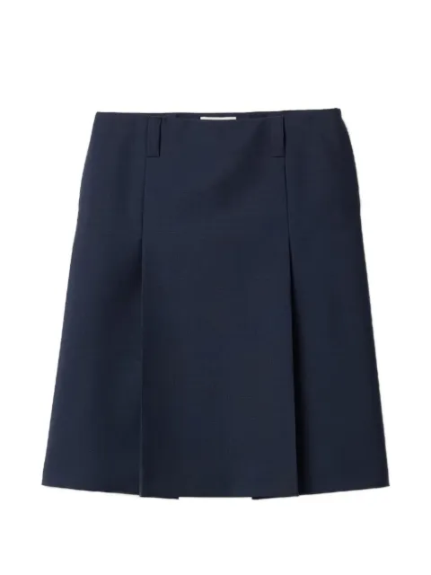Miu Miu embroidered midi skirt Blue MG2675SOOO12I1