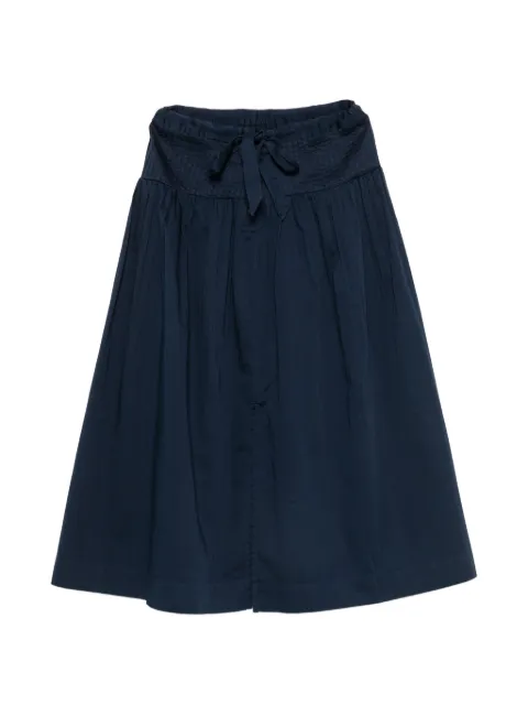DAMSON MADDER Josie smocked skirt Blue PF26DM3944